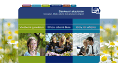 Desktop Screenshot of bank-akademie.cz